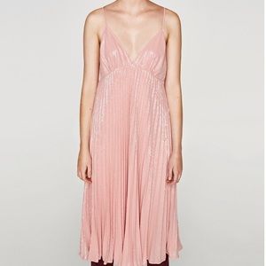 Zara pink dress